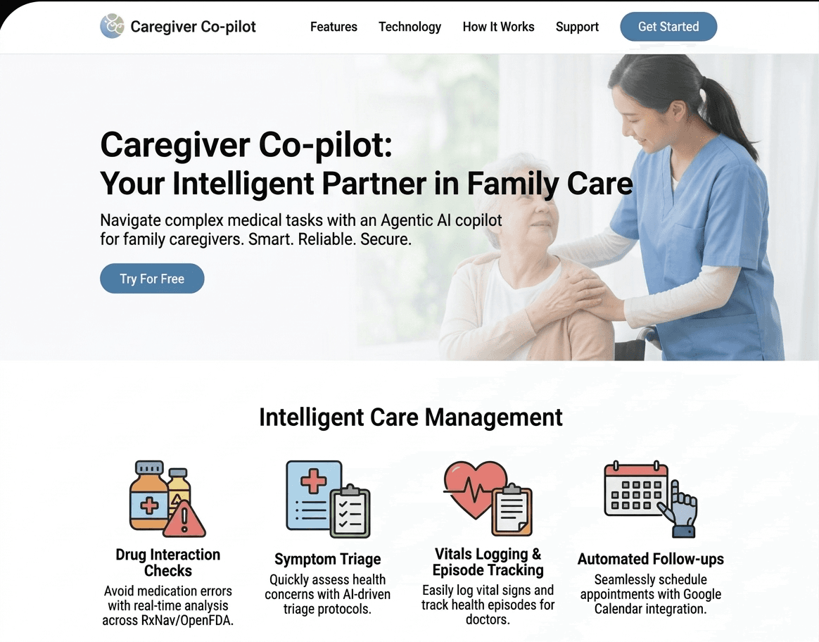 Caregiver Co-Pilot